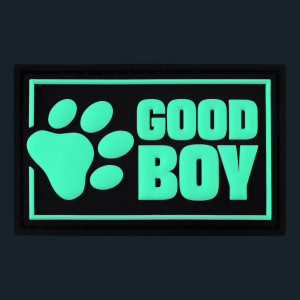 Tag Good Boy mit Klettverschluss