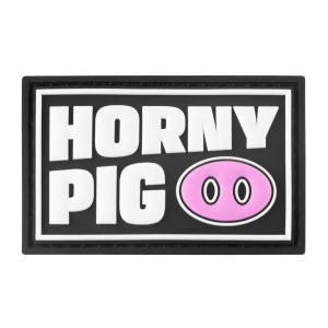 Tag Horny Pig met klittenband