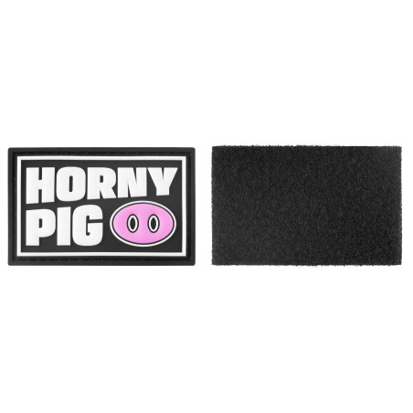 Tag Horny Pig com velcro