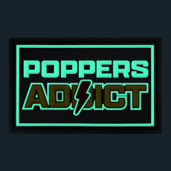 Tag POPPERS ADDICT avec scratch 2