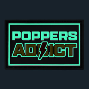 Tag POPPERS ADDICT avec scratch