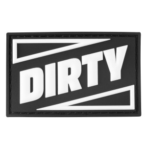 Tag DIRTY met klittenband
