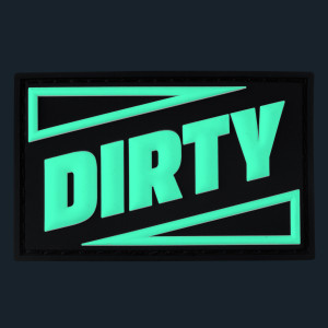 Etiqueta DIRTY con velcro