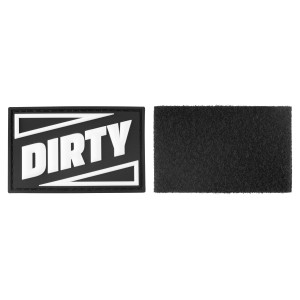 Tag DIRTY met klittenband