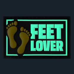 Tag "Feet Lover" con velcro 2