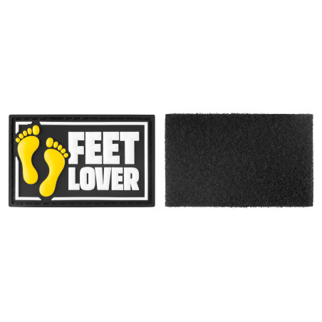Etiqueta «Feet Lover» con velcro