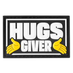 Etiqueta «Hugs Giver» com velcro