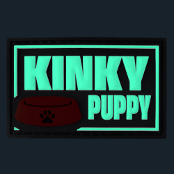 Tag Kinky Puppy met klittenband 2
