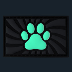 Tag Paw avec scratch Gris 2