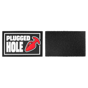 Tag: „Plugged Hole“ mit Klettverschluss