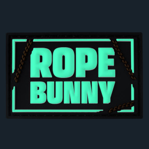 Tag Rope Bunny met klittenband