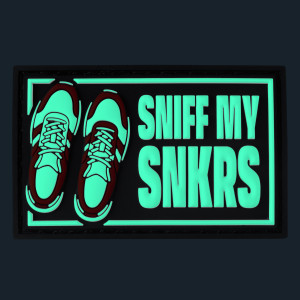 Tag: Sniff my Snkrs con velcro