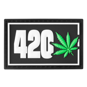 Tag 420 met klittenband