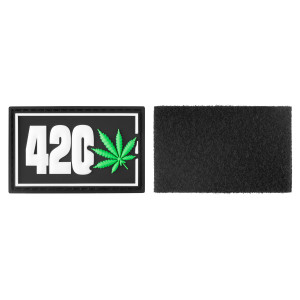 Etiqueta 420 com velcro