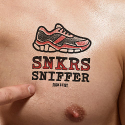 Snkrs Sniffer Temporary Tattoo, 9 x 8.5 cm