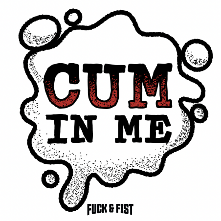 Temporäres Tattoo „Cum in Me“, 9 x 8,5 cm