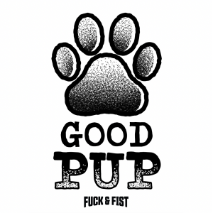 Tatuaje temporal «Good Pup», 9 x 5,5 cm