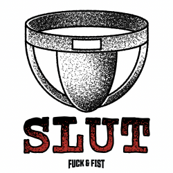 Temporäres Tattoo „Slut“, 9 x 7 cm 2